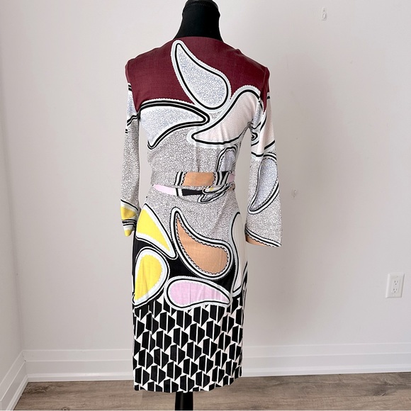 NWOT Sz 4 Diane Von Furstenberg New Julian Two Signature Silk Jersey Wrap Dress - Picture 5 of 12